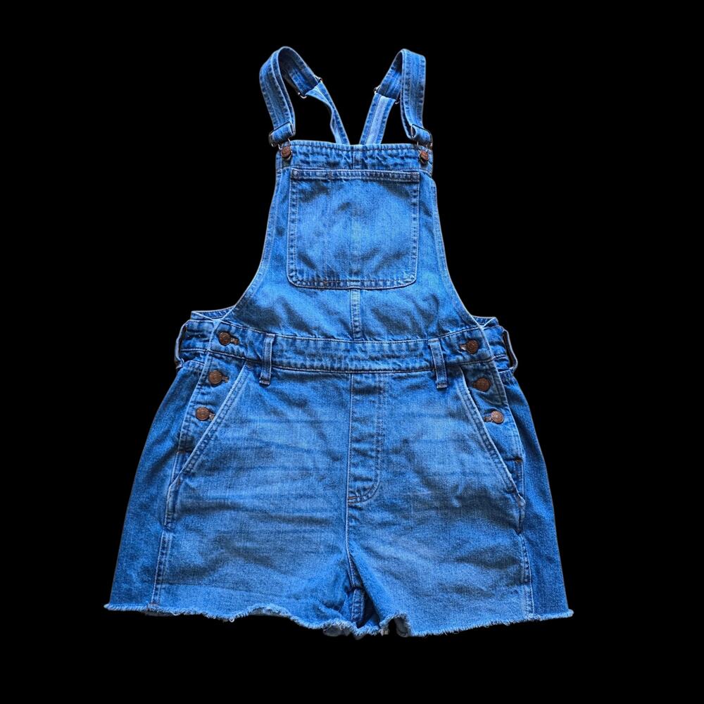 Madewell Women's Shortalls Blue, Size M